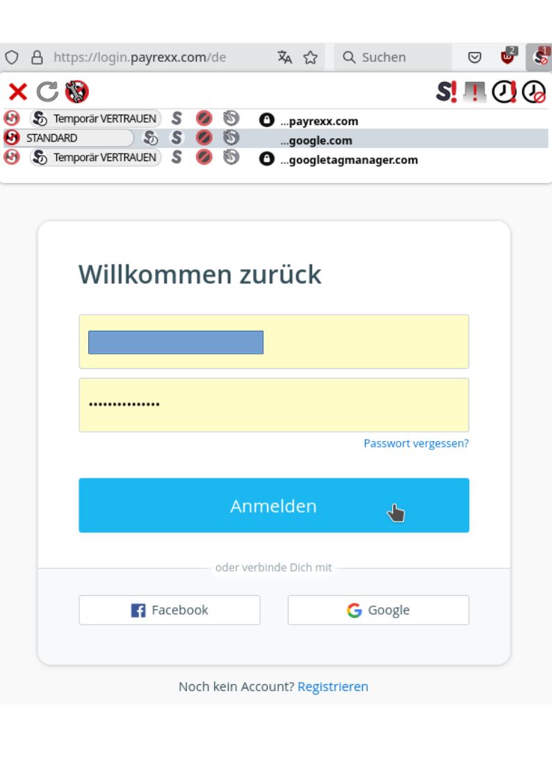Zahlungsanbieter und Datenschutz: Ups...